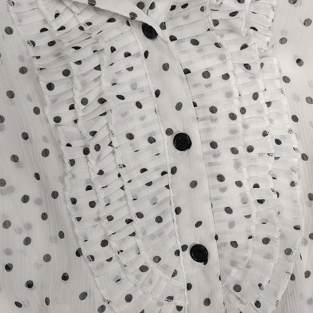 Susie Rose girls junior 15/17 sized sleeveless sheer blouse - Picture 5 of 12